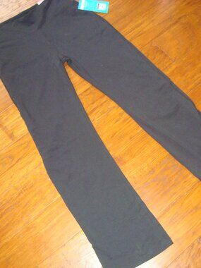 NWT Marika Black Sophia High-Rise Tummy-Control Slim Boot Pant Leggings sz M
